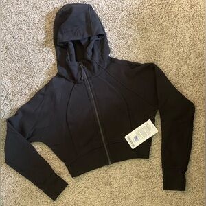 Lululemon scuba cropped full zip